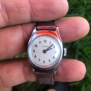 Sears Classic Silver Wristwatch